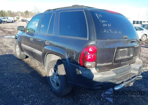 2004 Chevrolet Trailblazer Ls from USA, damaged, VIN 1GNDT13S842156185